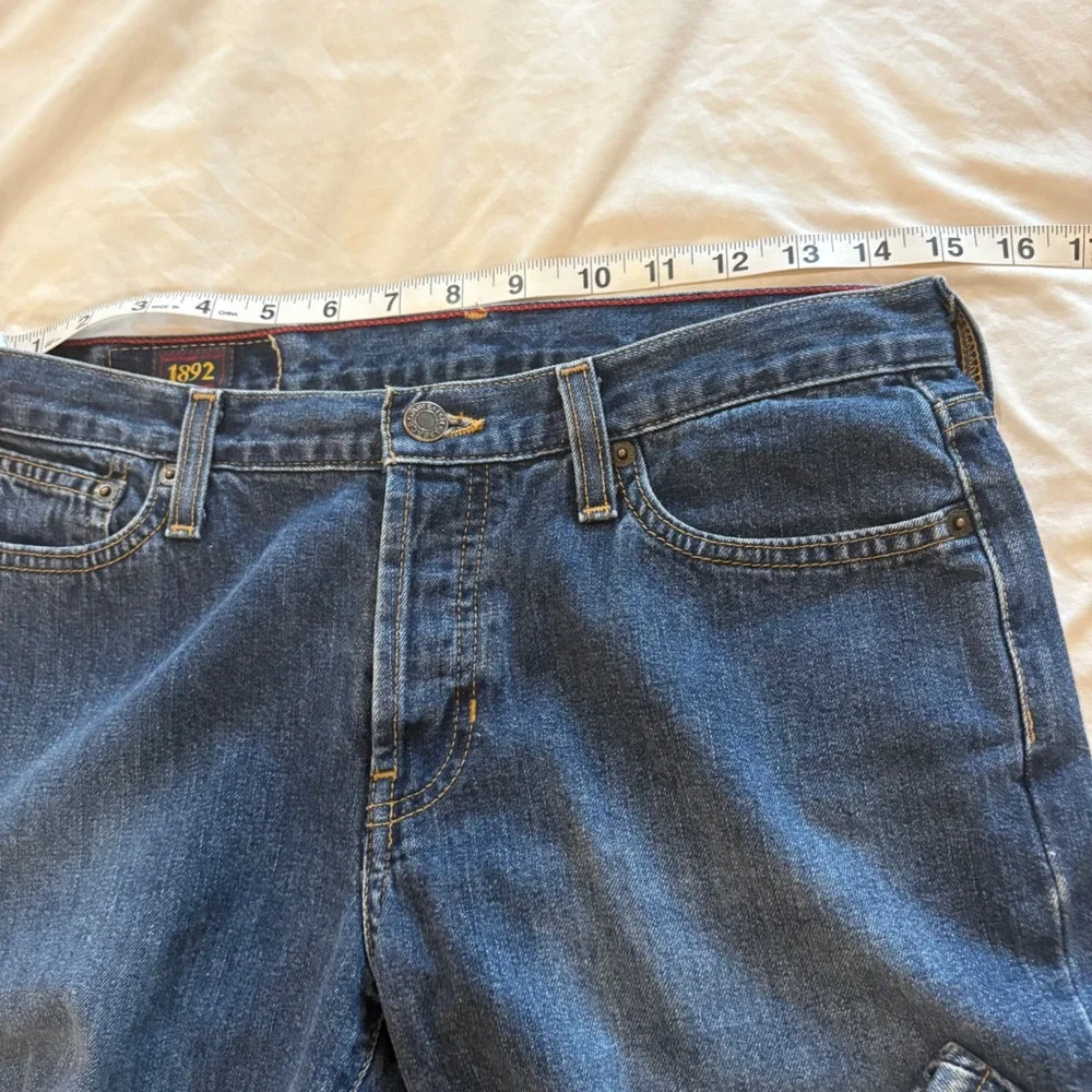 Abercrombie‎ Fitch 1892 Jeans Women's Blue Denim Flare Leg 2R Cotton - Picture 7 of 10